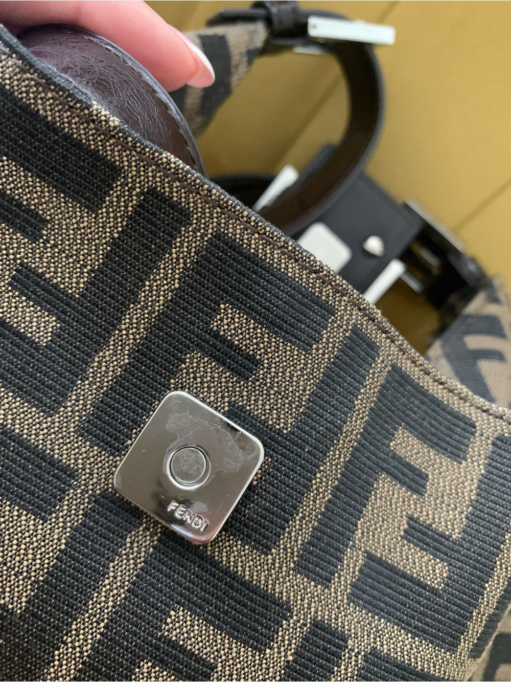 Fendi Zucca Shoulder Bag - Picture 4 of 12
